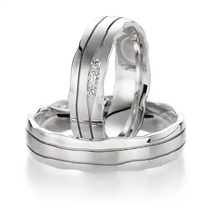 Trauringe Weißgold Kostenloser Rückversand