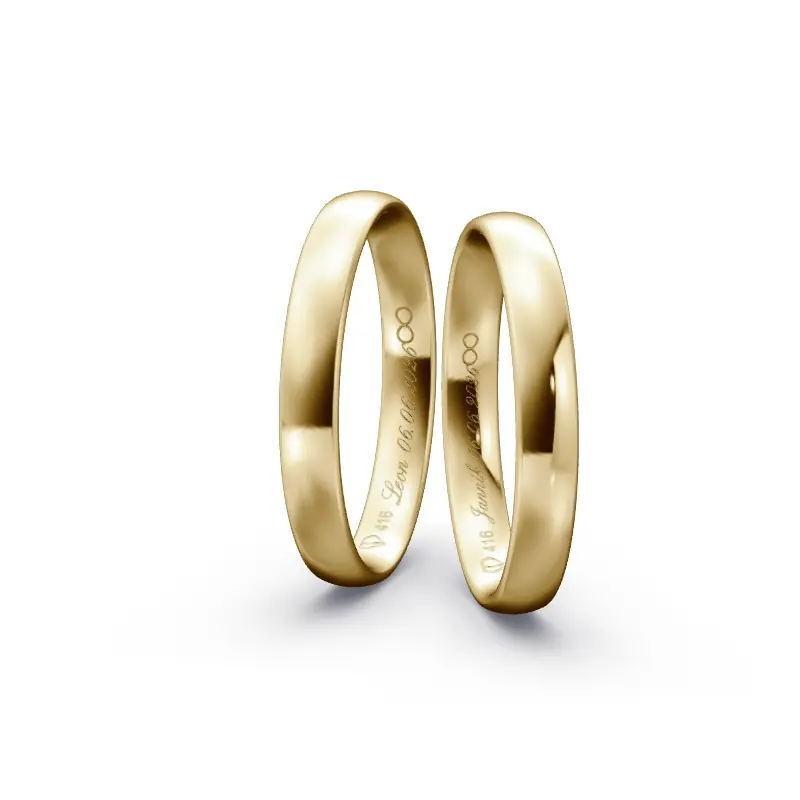 Nur Heute Individuelles Ringkonfigurator-Paar