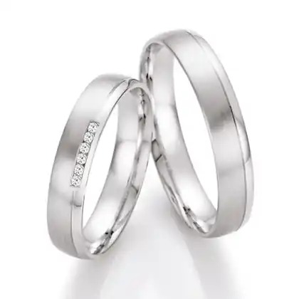 Trauringe Weißgold Expressversand