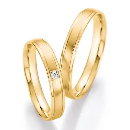 Trauringe Gelbgold Kostenloser Versand