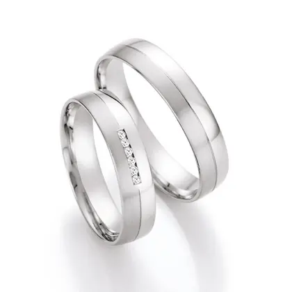 Super-Preis Trauringe Weißgold