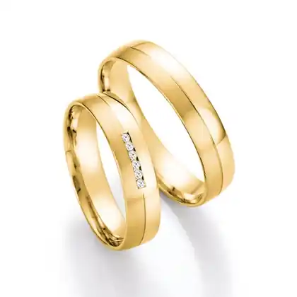 Trauringe Gelbgold Hochwertig