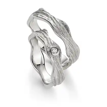 Trauringe Weißgold Limited Edition