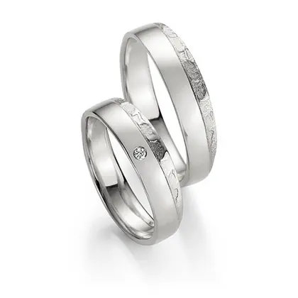 Must-Have Trauringe Weißgold