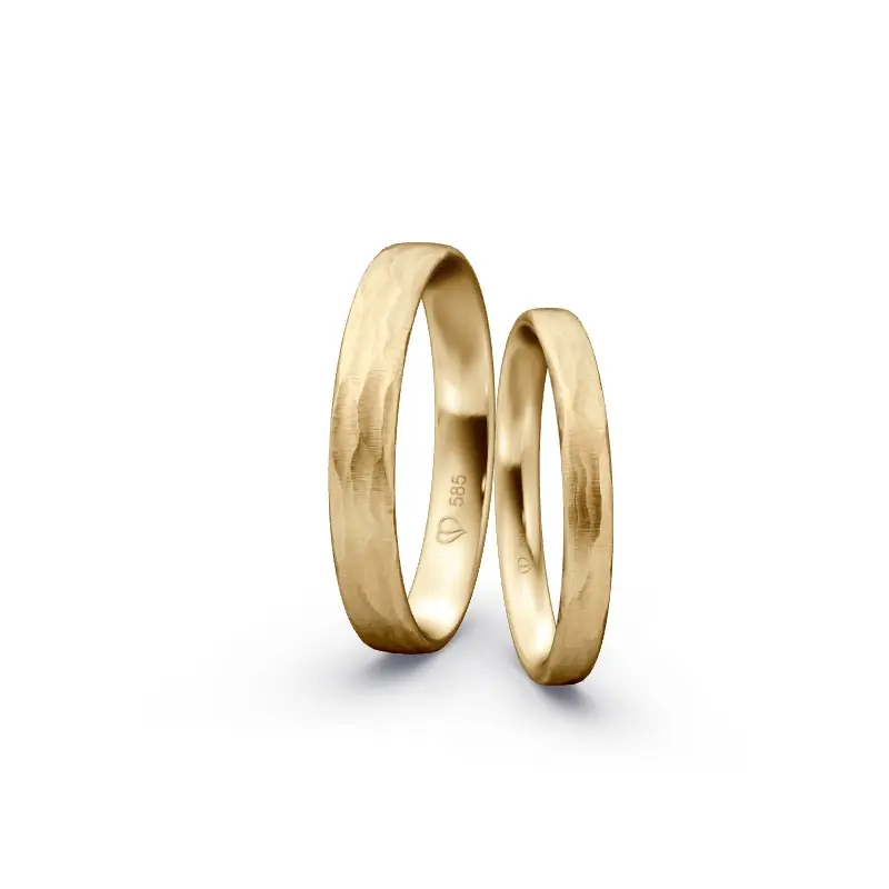 Handgefertigt Individuelles Ringkonfigurator-Paar