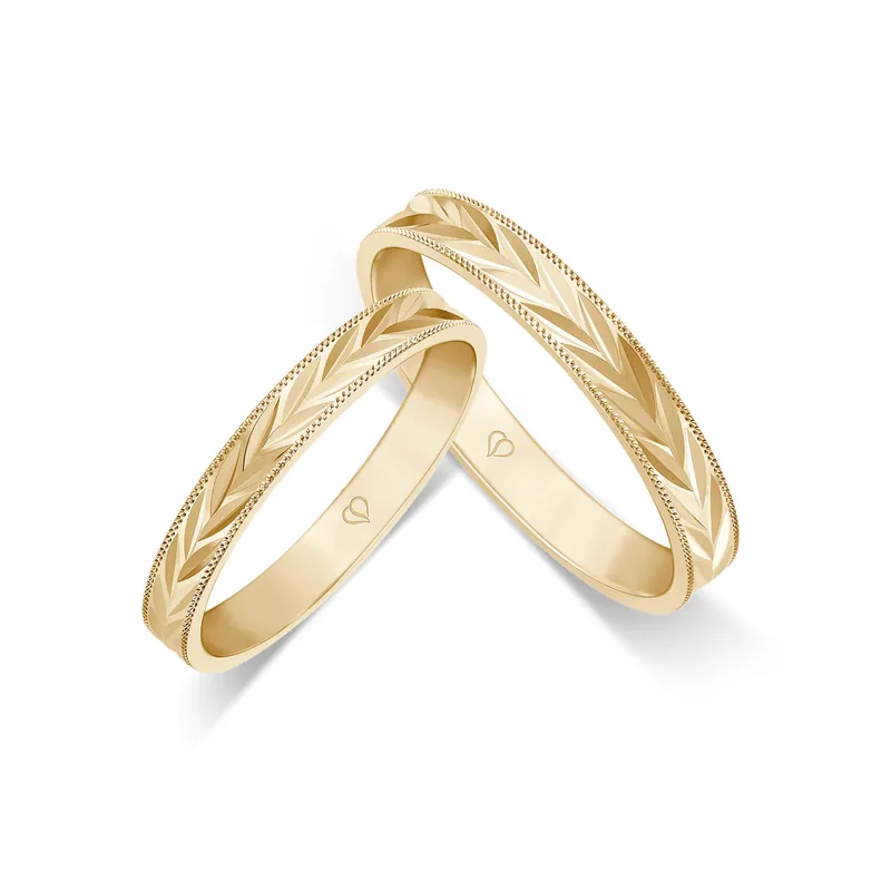 Limited Edition Trauringe Gelbgold