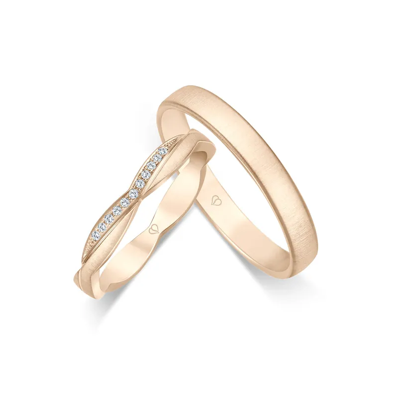 Highlight Trauringe Roségold