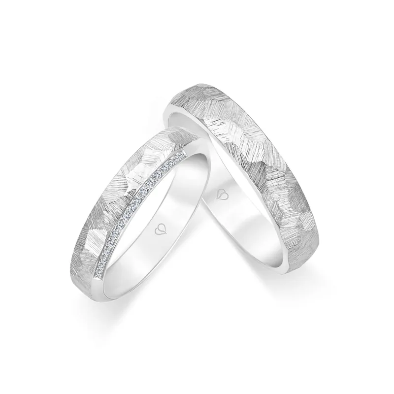 Trauringe Weißgold Kostenloser Versand