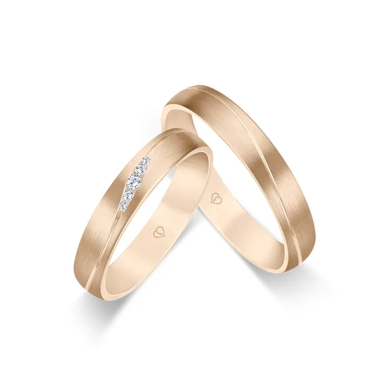 Trauringe Roségold Kostenloser Versand