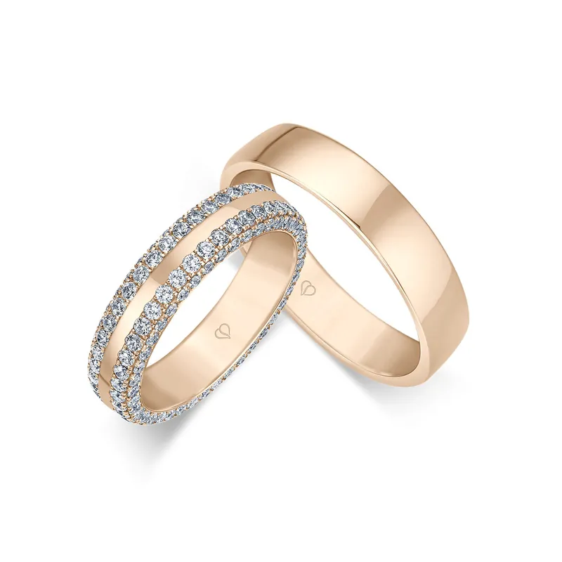 Neue Ware Trauringe Roségold