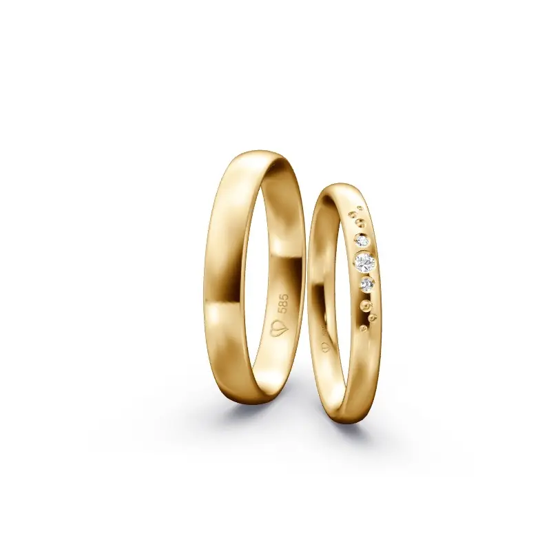 Individuelles Ringkonfigurator-Paar Heißes Angebot