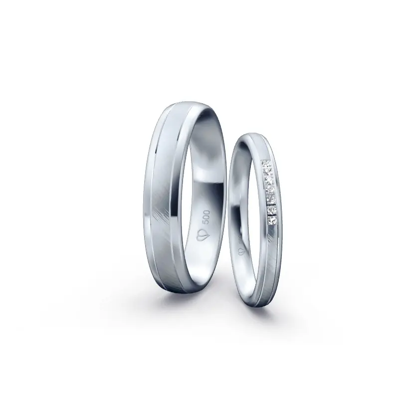 Markenware Individuelles Ringkonfigurator-Paar