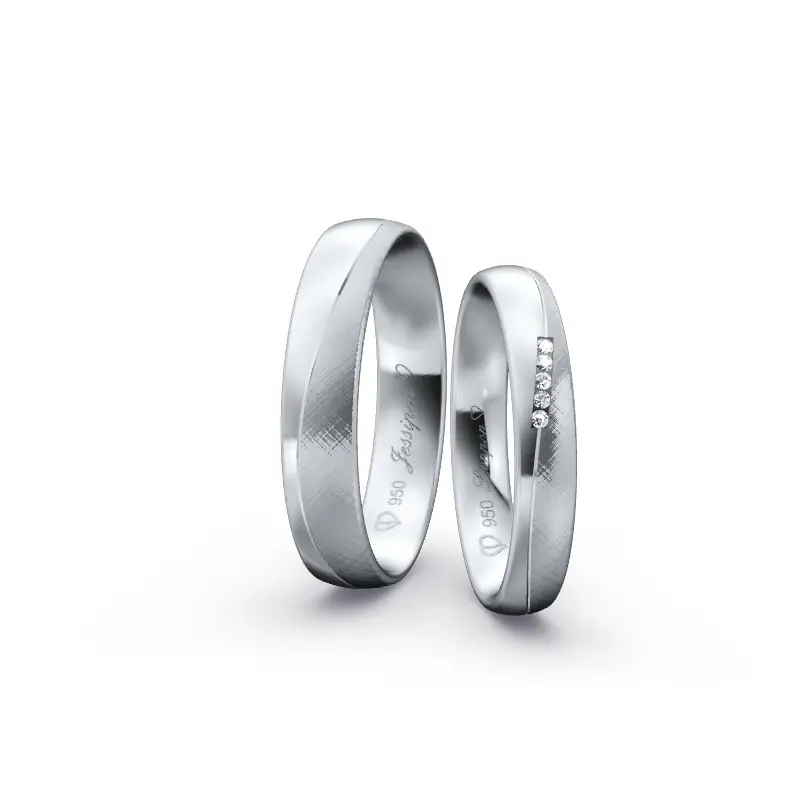 Individuelles Ringkonfigurator-Paar Hochwertig