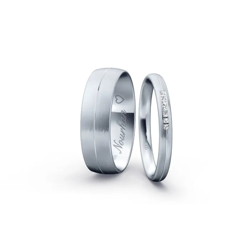 Individuelles Ringkonfigurator-Paar Preisreduziert