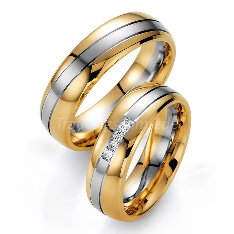 Trauringe Mehrfarbig Preisknaller