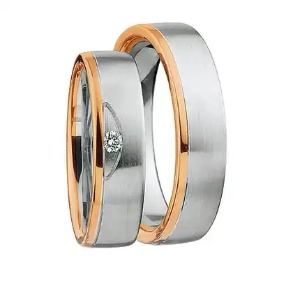 Günstig Trauringe Mehrfarbig