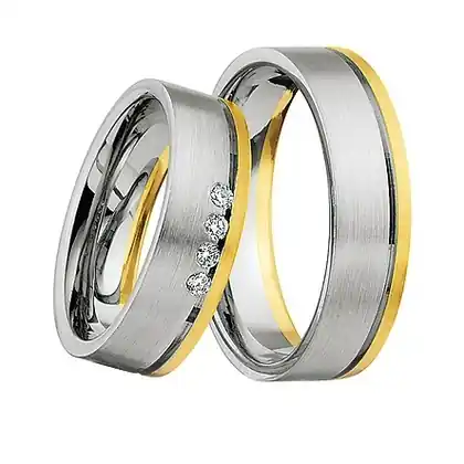 Hochwertig Trauringe Mehrfarbig
