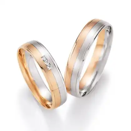 Trauringe Mehrfarbig Original