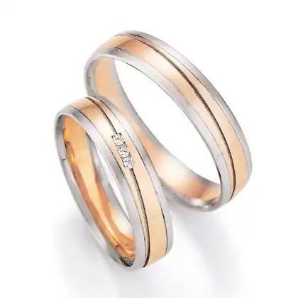 Neu Trauringe Mehrfarbig