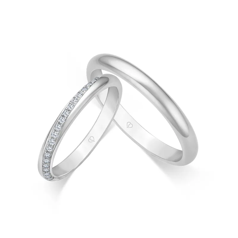 Trauringe Weißgold Begrenztes Angebot