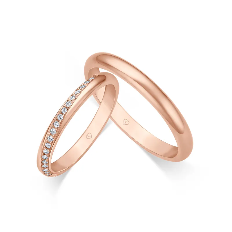 Trauringe Roségold Neu