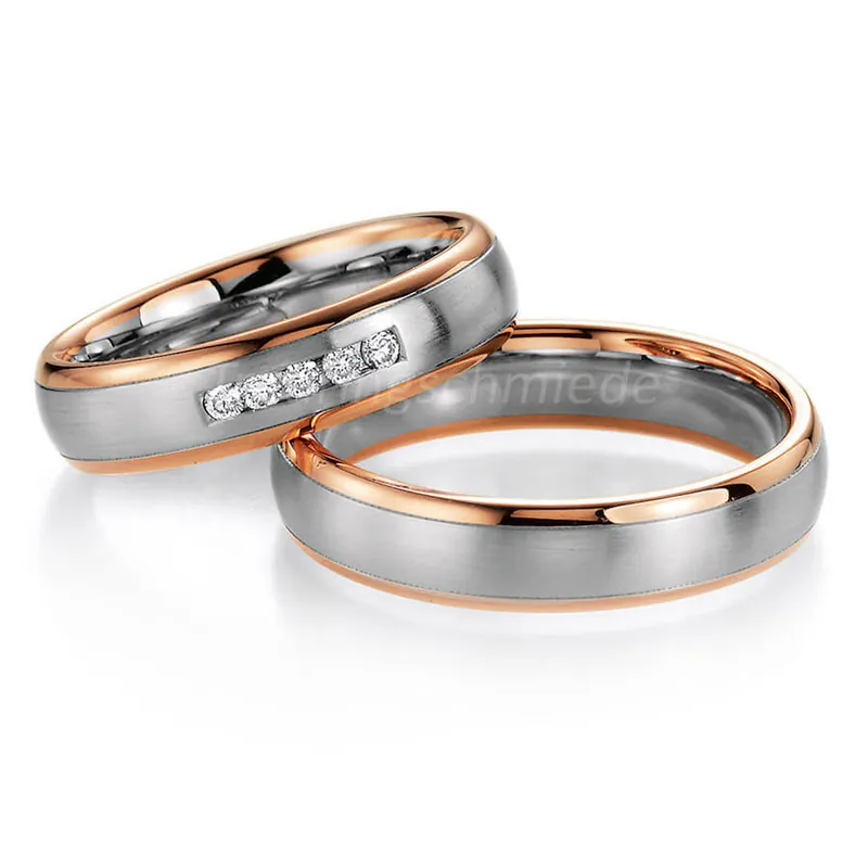 Geld-Zurück-Garantie Trauringe Mehrfarbig