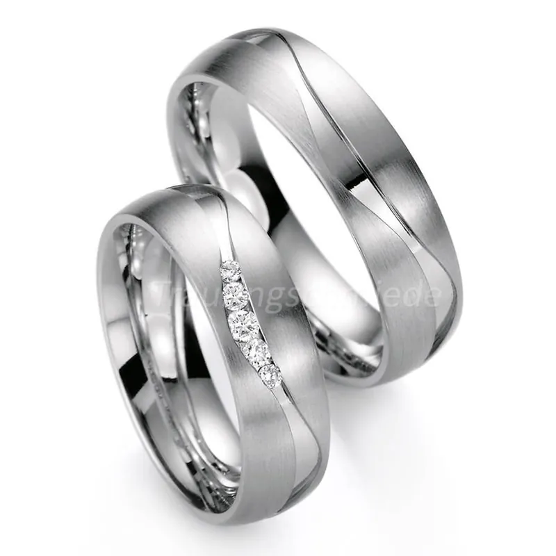 Wochenendangebot Trauringe Weißgold