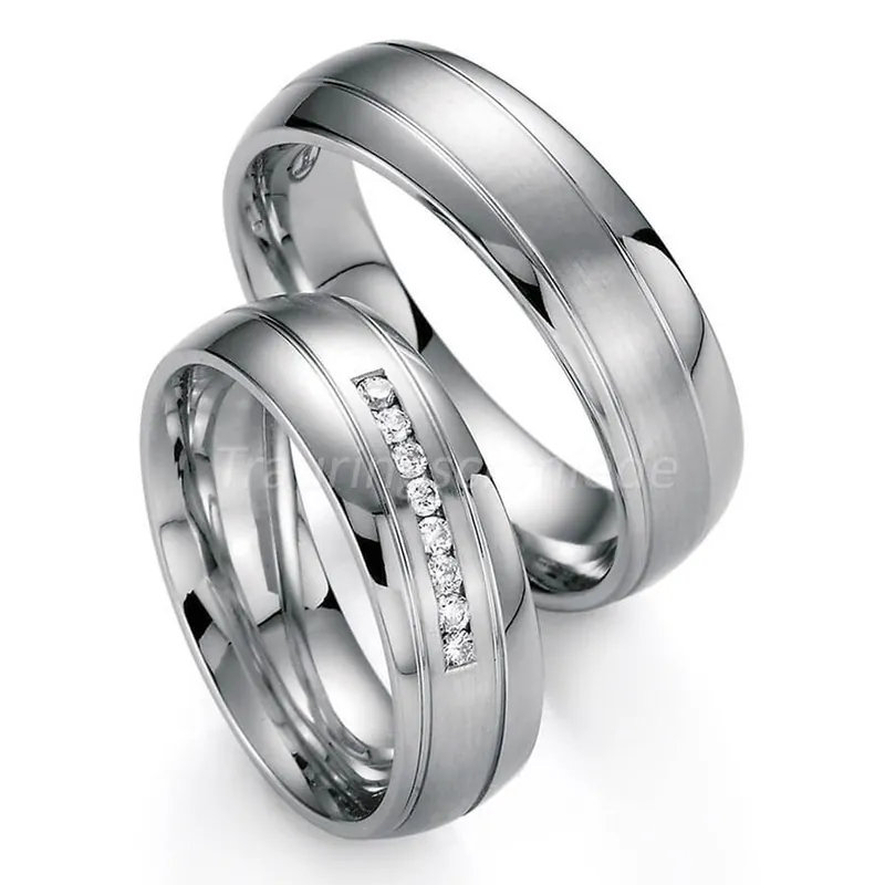 Trauringe Weißgold Abverkauf