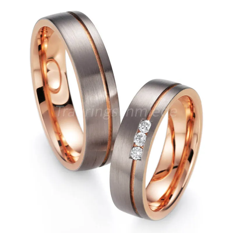 Finale Aktion Trauringe Mehrfarbig