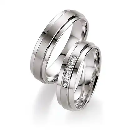 Trauringe Weißgold Neu