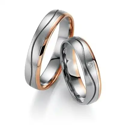 Trauringe Mehrfarbig Geld-Zurück-Garantie