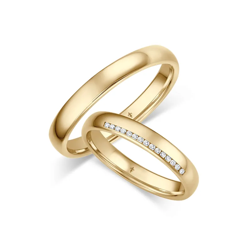 Trauringe Gelbgold Großhandel