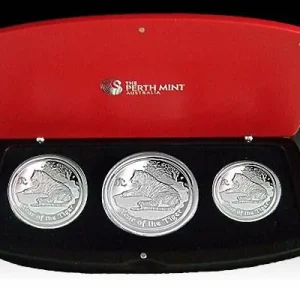 Heißes Angebot Australien Lunar Tiger3-Coin Set Silber (2010)