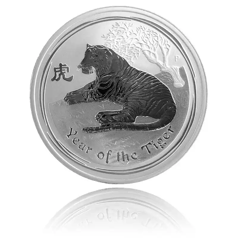 Australien Lunar Tiger 1/2oz Silber (2010) Neuheit