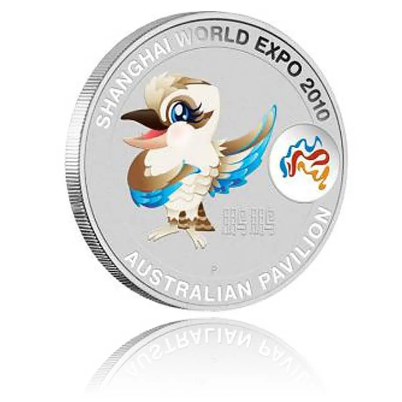 Preisknaller Shanghai Expo Mascot Kookaburra 1 oz Silber (2010)