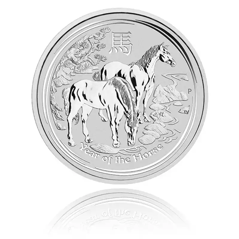Australien Lunar Pferd 1/2oz Silber (2014) Günstig