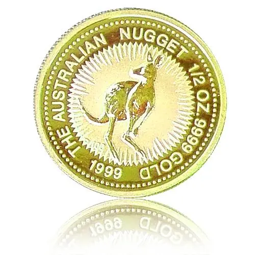Australien Nugget 1/2 Unze Gold (versch. Jahre) Jetzt Kaufen