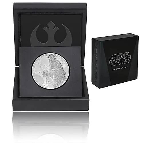 1 Unze Silbermünze PP Star Wars Classic Chewbacca 2017 - 8. Motiv Online Kaufen