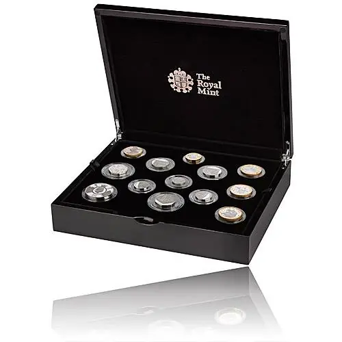 Beliebt United Kingdom - 15,38 Pound - Silber Sondernsatz Proof Coin Set 2020