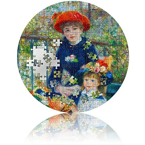 Silbermünze 3 oz Two Sisters - Renoir Micropuzzle PP 2020 Abverkauf
