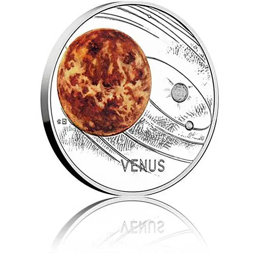 1 oz Silbermünze Solar System "Venus" Polierte Platte (2020) Heute Kaufen