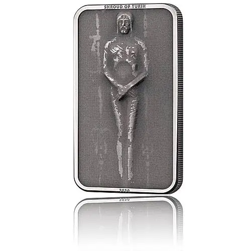 Super-Preis Silbermünze 1 oz Turiner Grabtuch Jesus Christus 2020