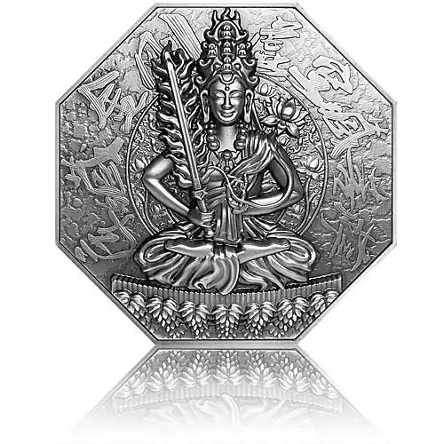 Silbermünze 5 oz Akasagarbha Goddess Of Mercy 2020 Highlight