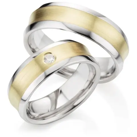 123traumringe Gelbgold/Weissgold 333 Geld-Zurück-Garantie