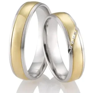 123traumringe Gelbgold/Weissgold 333 Aktuell