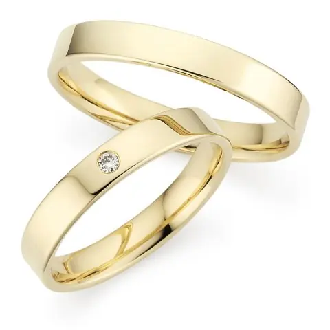 Versand Am Gleichen Tag 123traumringe Gelbgold 333