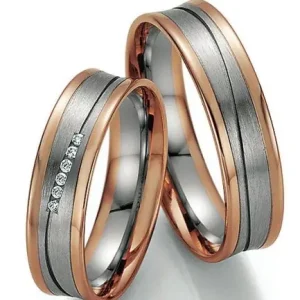 Zertifiziert CR Collection Ruesch Weissgold/Rotgold 333