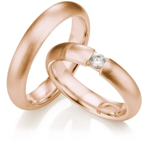 123traumringe Rotgold 333 Knallerangebot