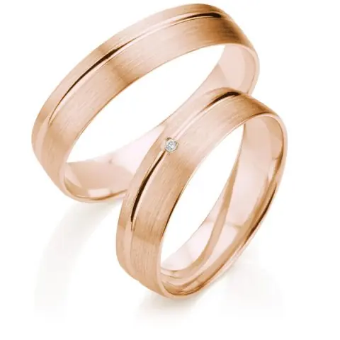 123traumringe Rotgold 333 Highlight