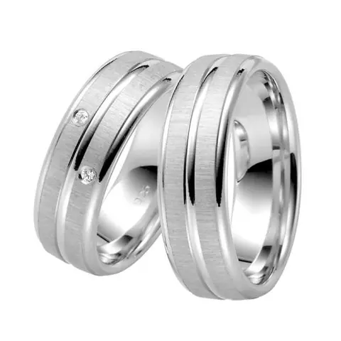 Weltweiter Versand Rauschmayer Weissgold 375